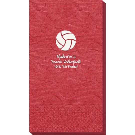 Volleyball Bali Guest Towels